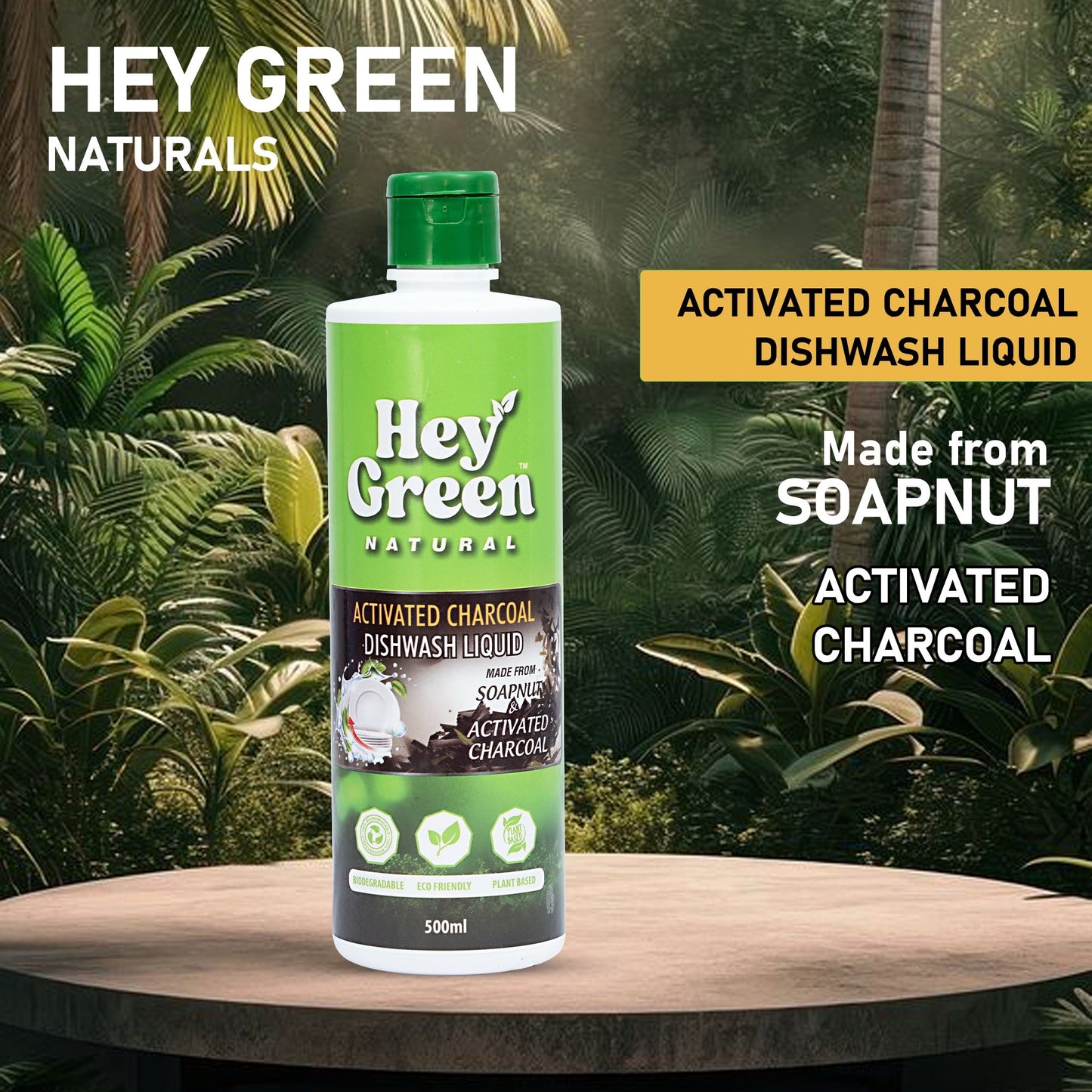 Hey Green Activated Dishwasher Liquid