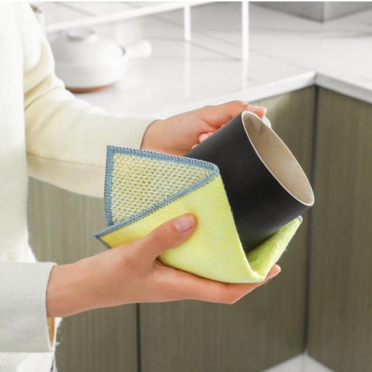 Dish Wash Cloth Dual Side