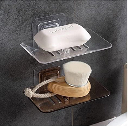 Soap Stand Wall Mounted (Pack Of 2 )