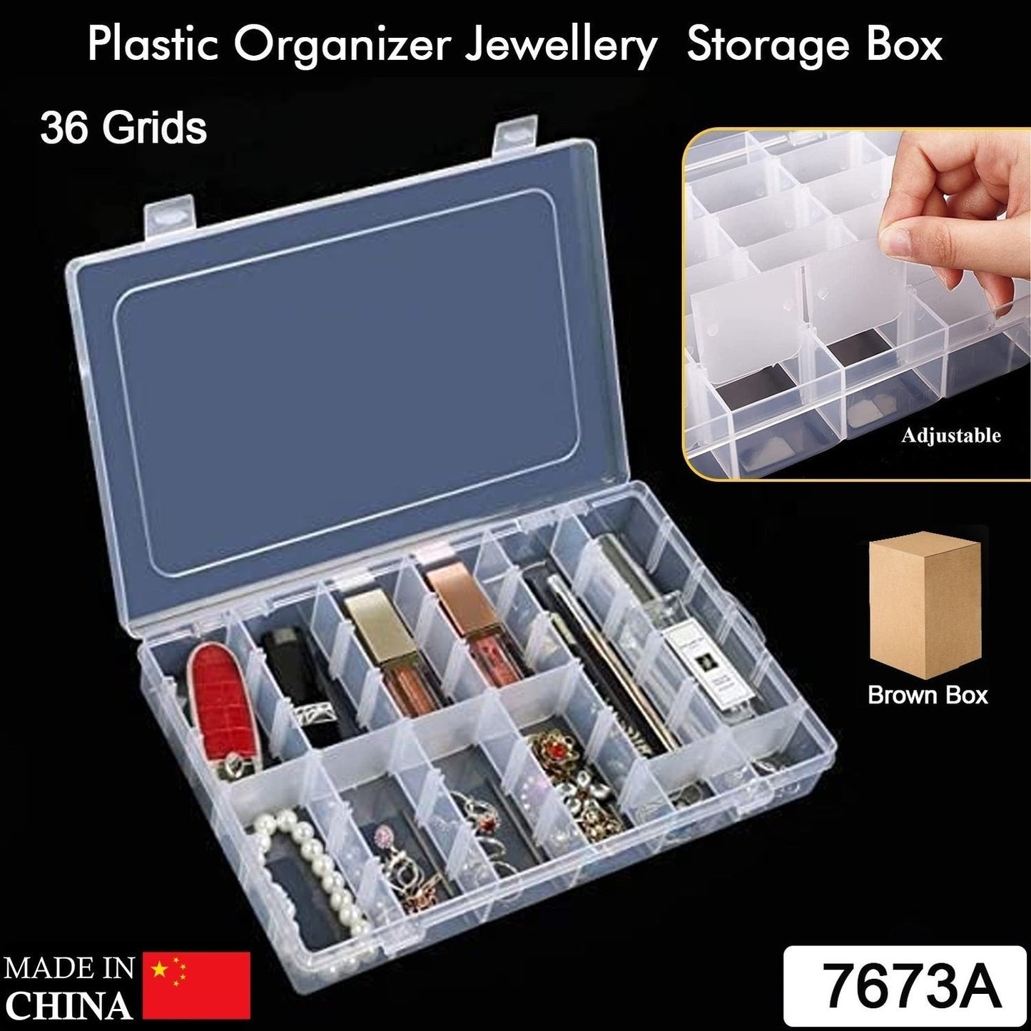 Jewellery Organizer 36 Grid