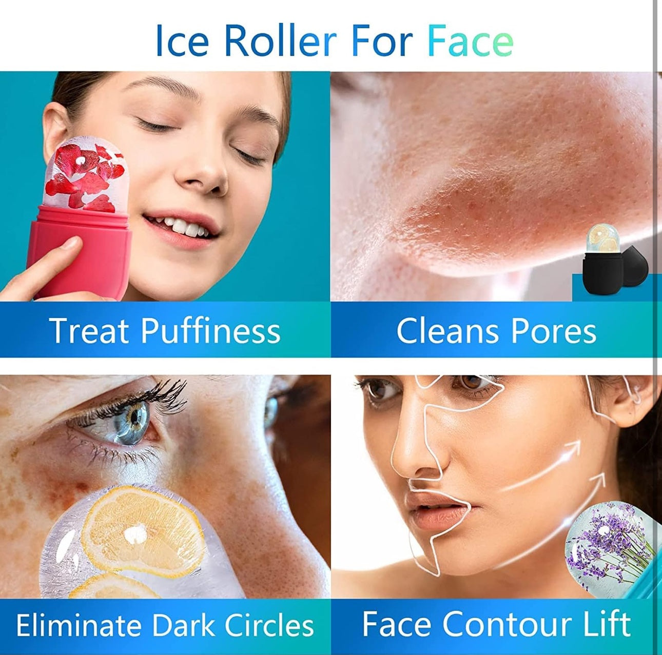 Face Massager Ice Roller (High Quality)
