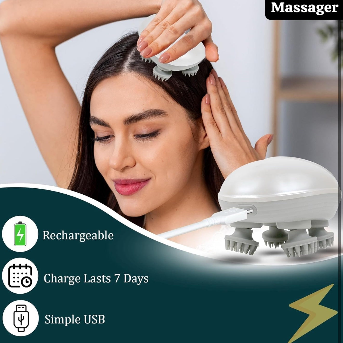 Electric Head & Scalp Massager