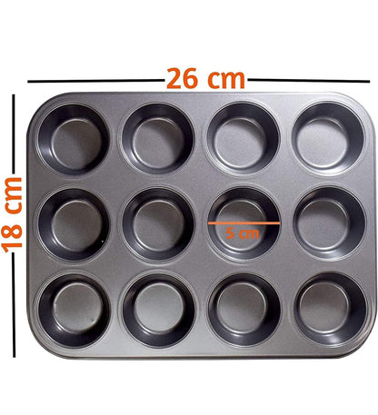 Cup Cake Mould 12 Grid