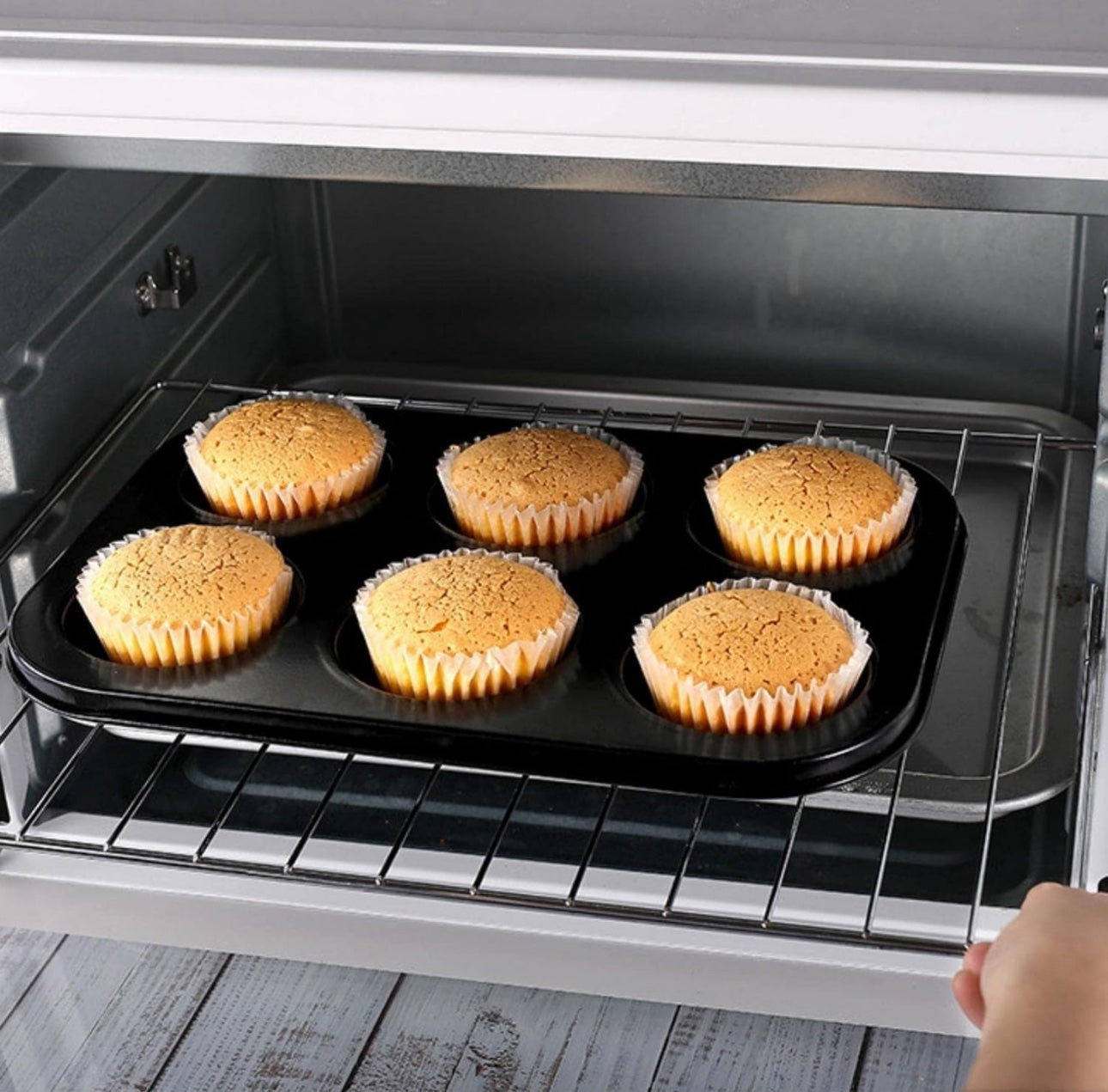 Cup Cake Mould 6 Grid