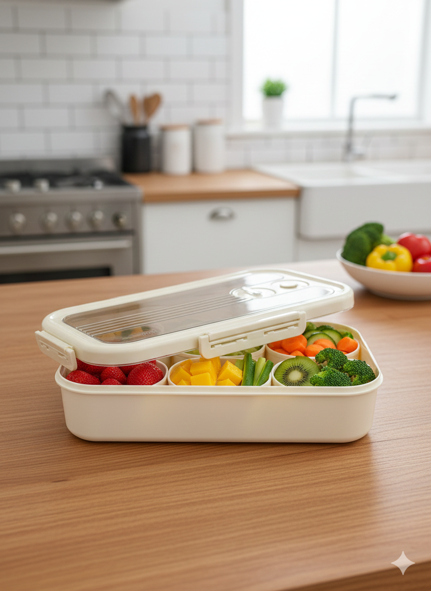 6 in 1 Storage Container