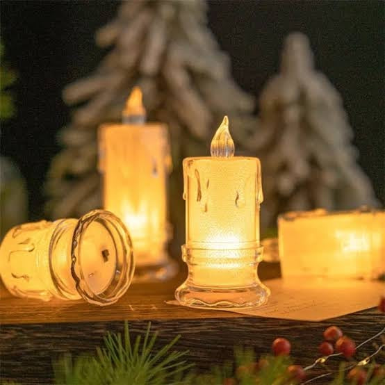 Crystal LED Candle Lamp