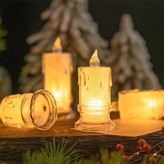 Crystal LED Candle Lamp