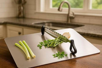 Stainless Steel Kitchen Cutter & Chopping Board