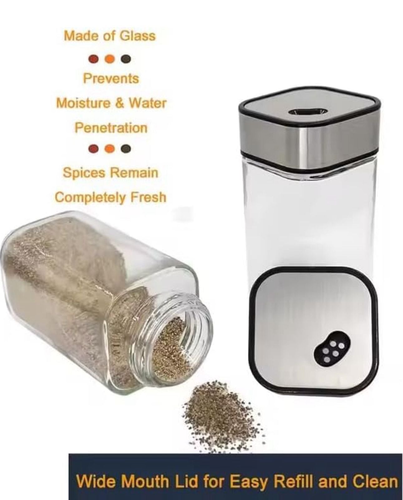 Spice Rack 6in1 (Glass)