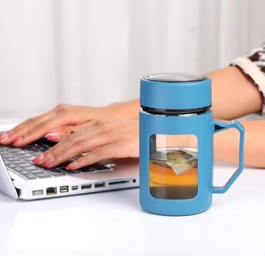 Double Wall Glass Mug 500ml
