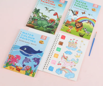 Water Colour Paint Set NoteBook (1pc)