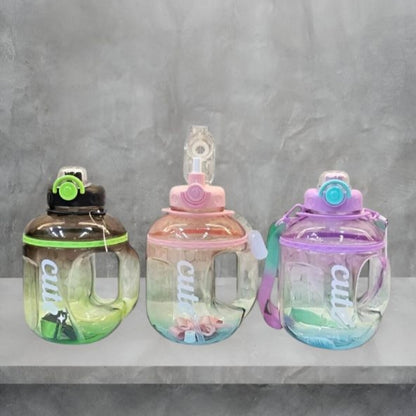 Plastic Gym Sipper Water Bottle 1710ml