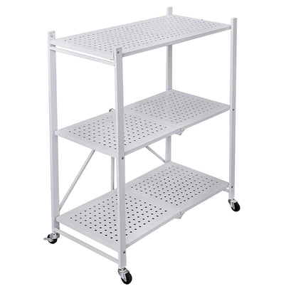 Foldable Kitchen Storage Rack - 4 Tier