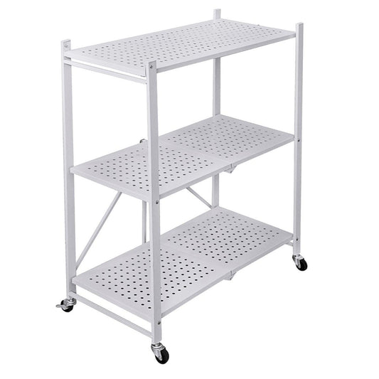 Foldable Kitchen Storage Rack - 4 Tier