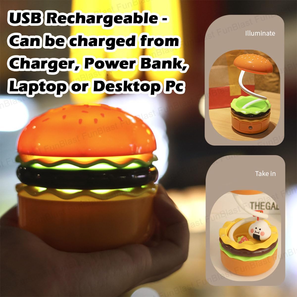 Burger Lamp