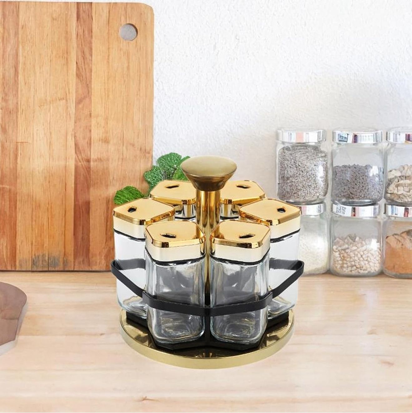 Spice Rack 6in1 (Glass)