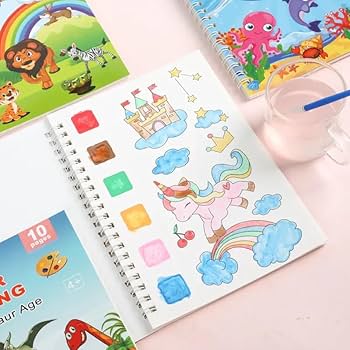 Water Colour Paint Set NoteBook (1pc)