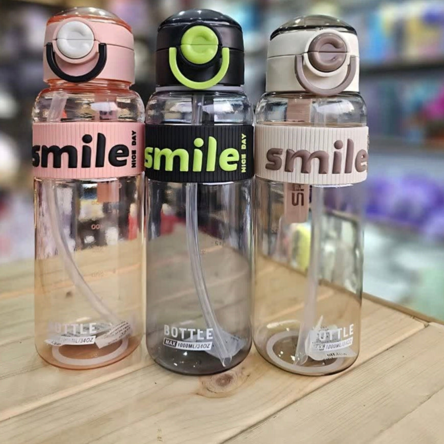 Plastic 2 in 1 Sipper& Non-Sipper Water Bottle 550ml