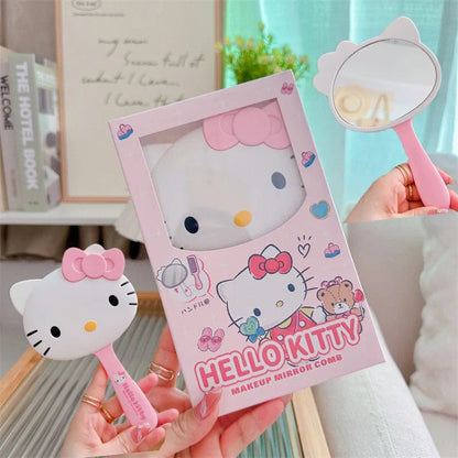 Cartoon Mirror With Comb