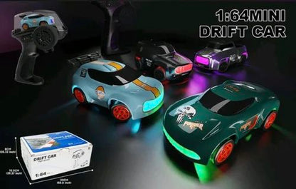 RC Drift Car 1/64 Scale Mini RC