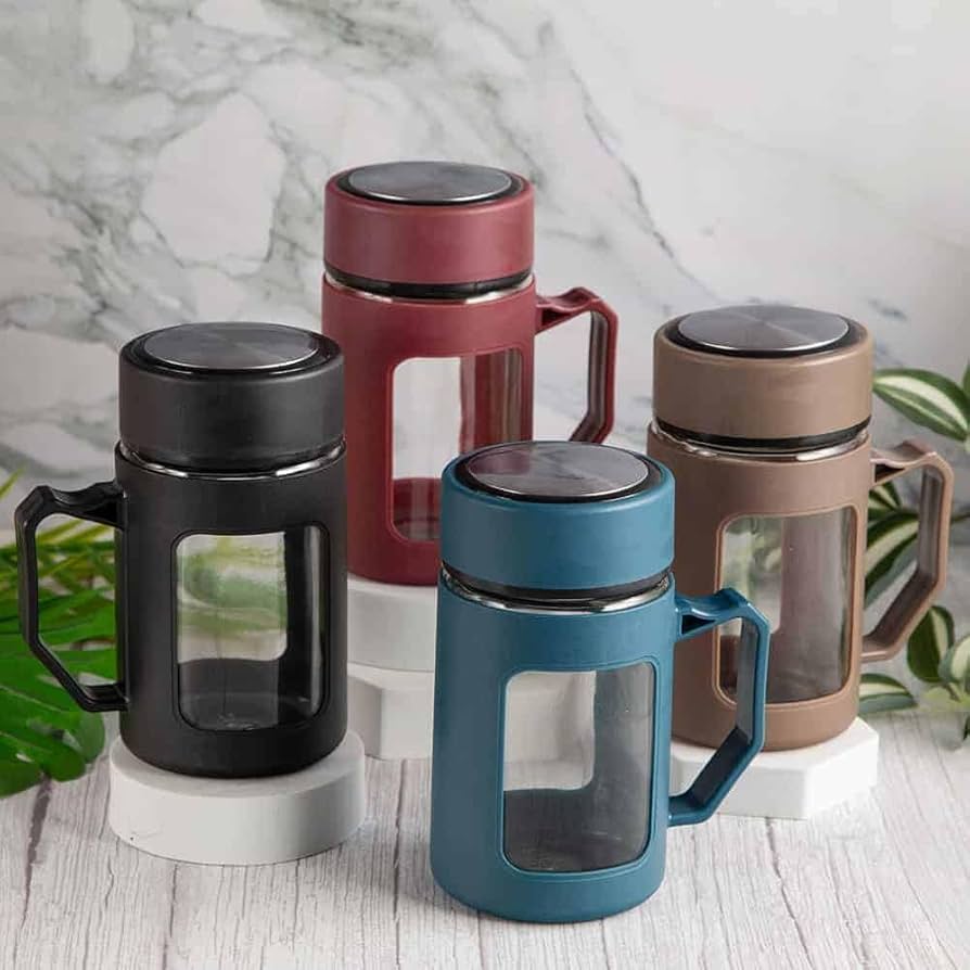 Double Wall Glass Mug 500ml