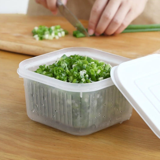 Fridge Box With Drainer