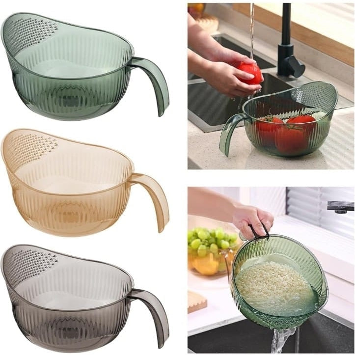 Rice / Fruit Washing Bowl Acrylic