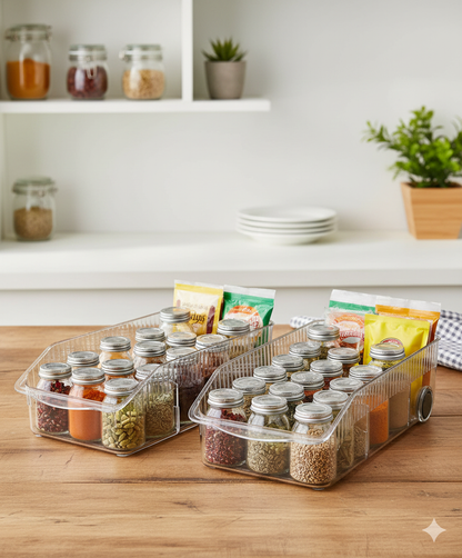 Storage Tray With wheels (Big)