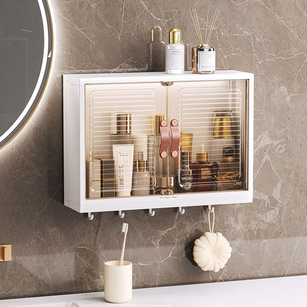 Bathroom Wall Hanging Shelf Storage Cabinet