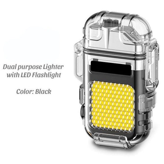 Electric Lighter With Emergency Light