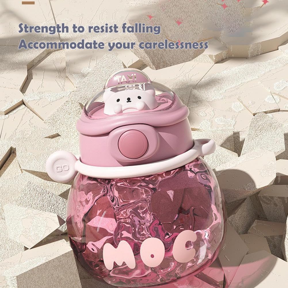 Push Button Plastic Sipper Bottle 560ml