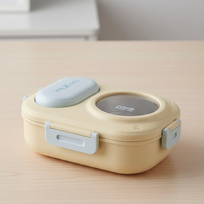 Plastic Lunch Box with Cutlery